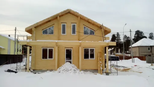 Дом &laquo;Исток&raquo; из клеёного бруса в Екатеринбурге