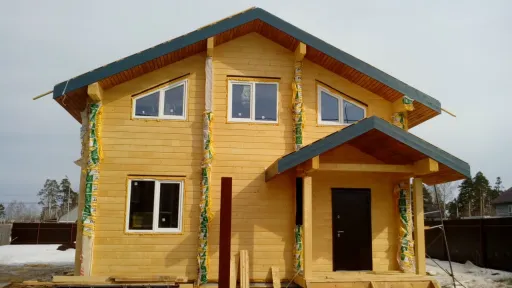 Строительство дома из клеёного бруса, Екатеринбург