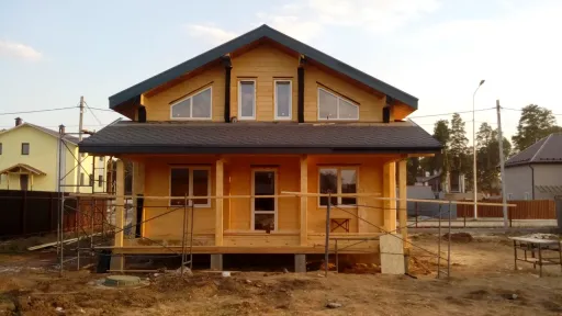 Готовый дом &laquo;Исток&raquo; из клеёного бруса